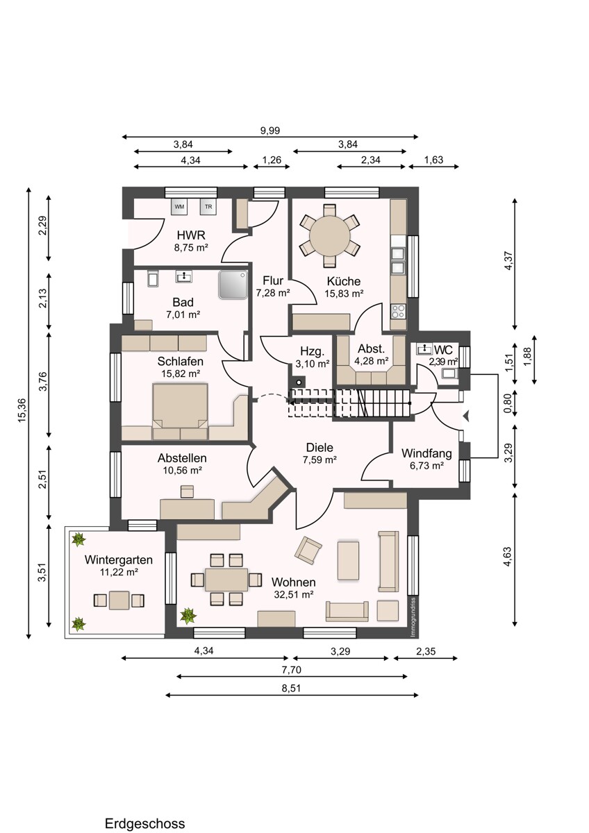  Zweifamilienhaus Bakum / Hausstette