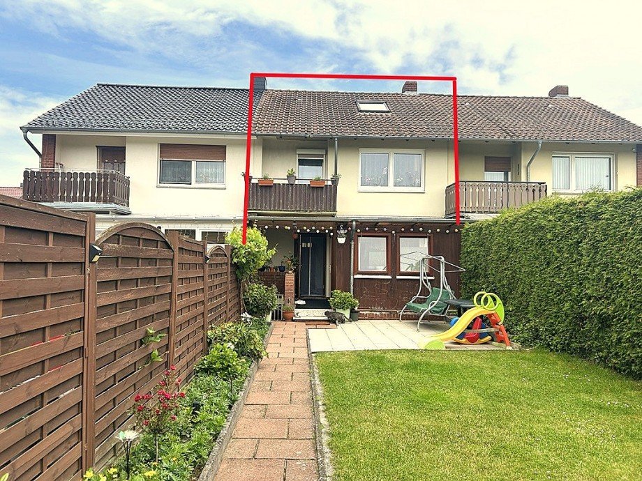 Garenansicht Reihenmittelhaus Barnstorf