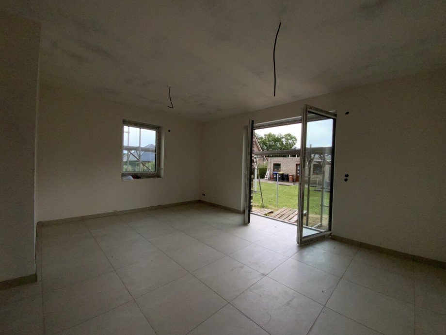 Wohnzimmer vor Endausbau Haus Werlte / Bockholte