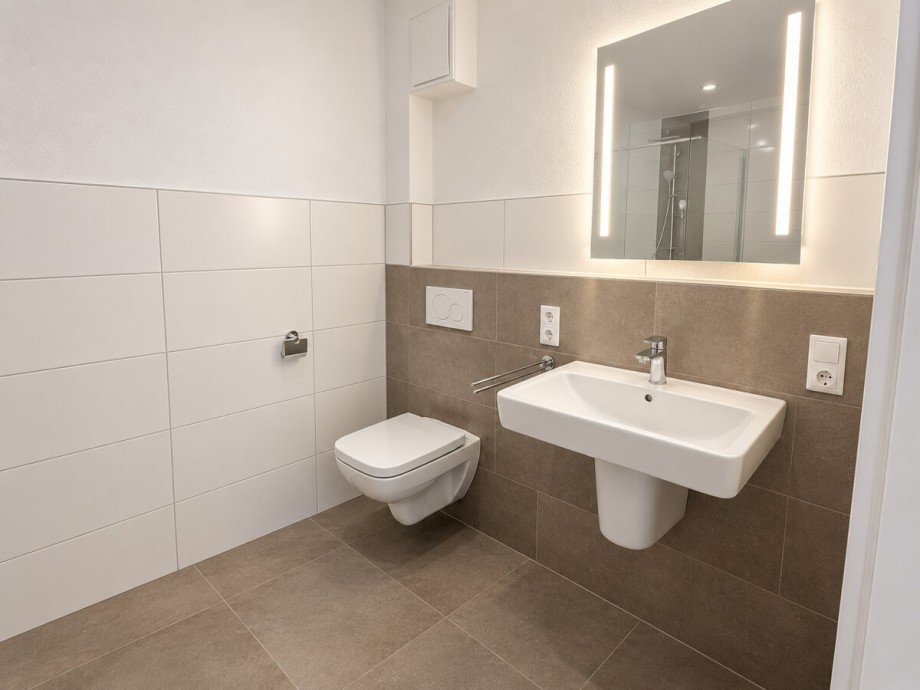 Badezimmer( 1) Erdgeschosswohnung Oldenburg