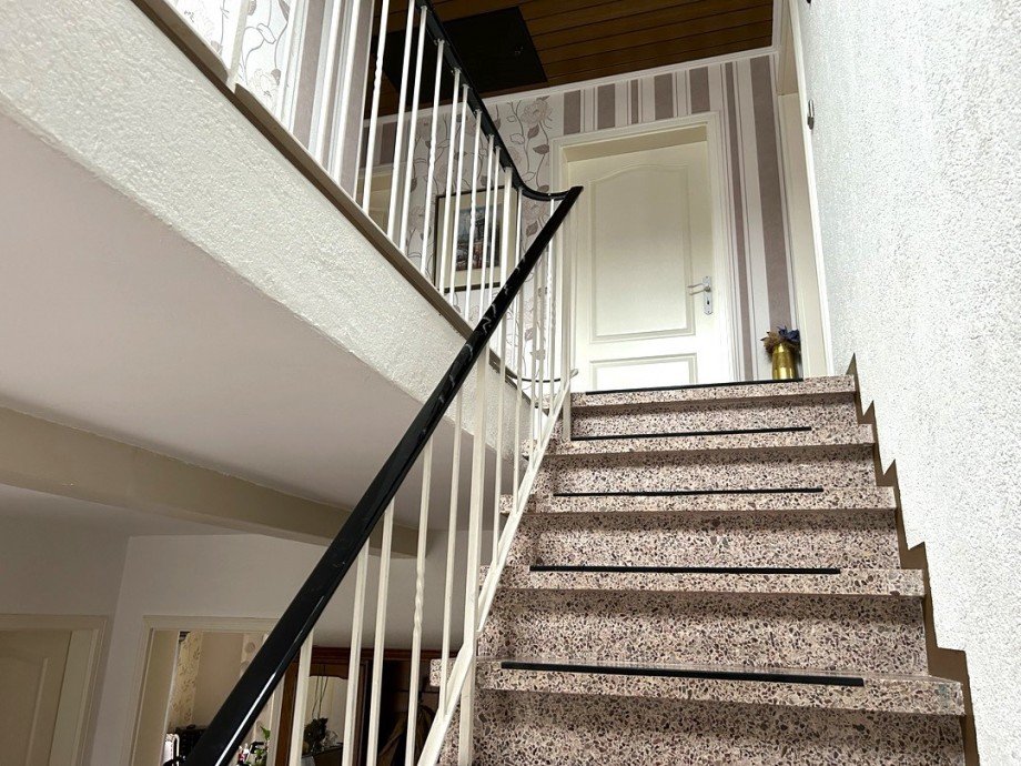 Treppenaufgang zum Dachgeschoss Einfamilienhaus Vechta