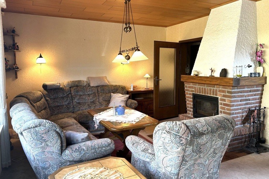 Wohnzimmer EG Einfamilienhaus Bremen / Mahndorf