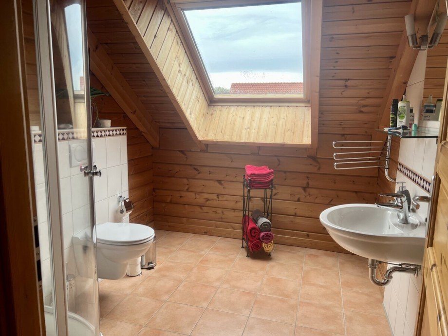 Bad mit Dusche und WC OG Einfamilienhaus Dinklage