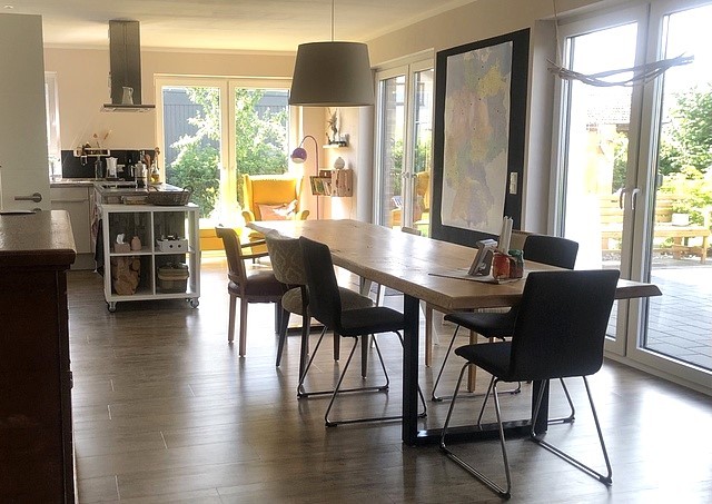 Wohnzimmer Einfamilienhaus Barver