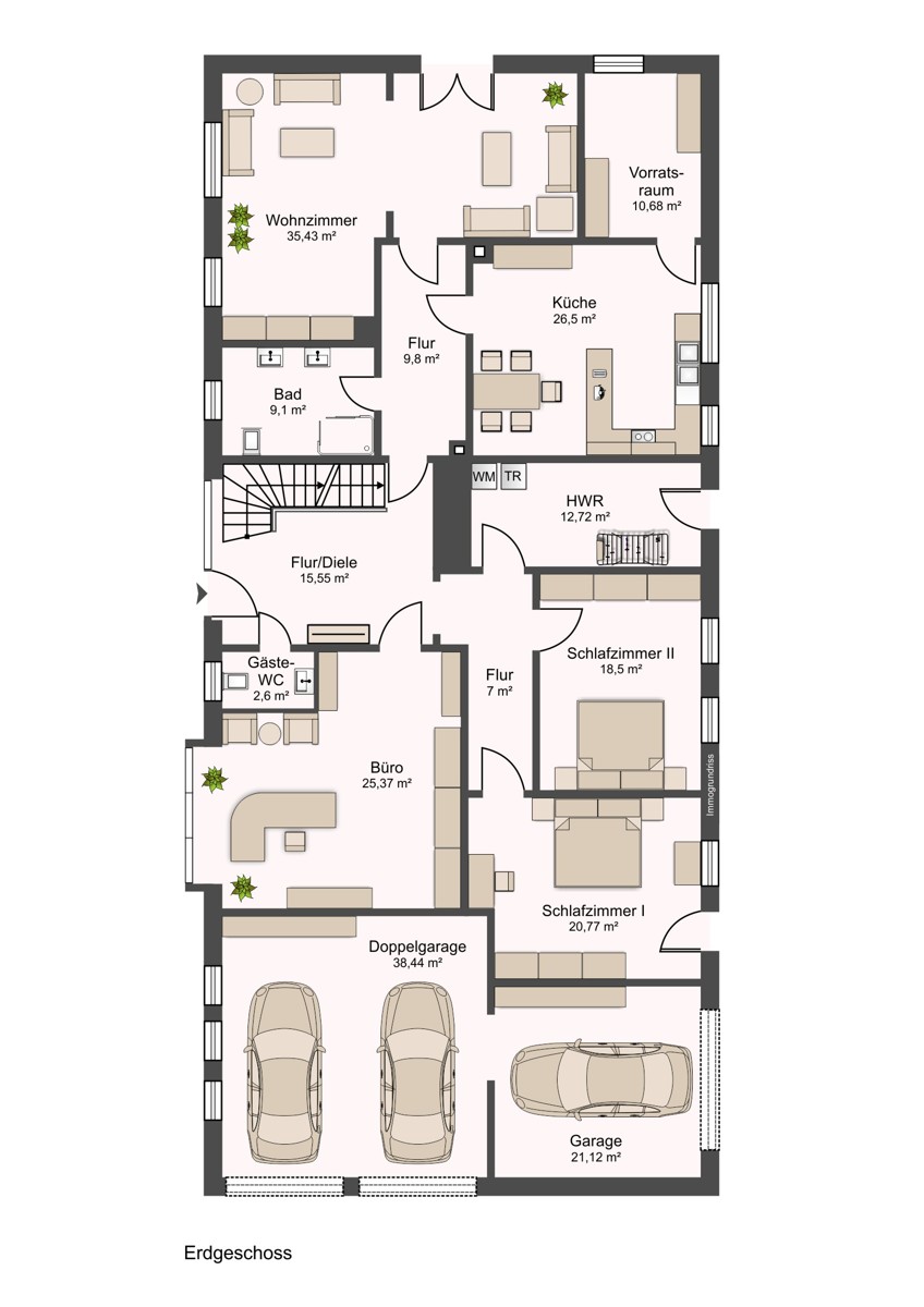  Zweifamilienhaus Hemsloh / Kellenberg