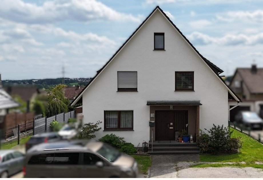 Ansicht Stra�e Zweifamilienhaus Hiddenhausen / Oetinghausen