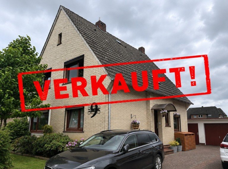 Objektansicht Delmenhorst / Str�hen Einfamilienhaus Perfekt f�r Paare und kleine Familien! Einfamilienhaus mit Garage in Delmenhorst zu verkaufen.