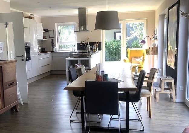 Wohnzimmer Einfamilienhaus Barver