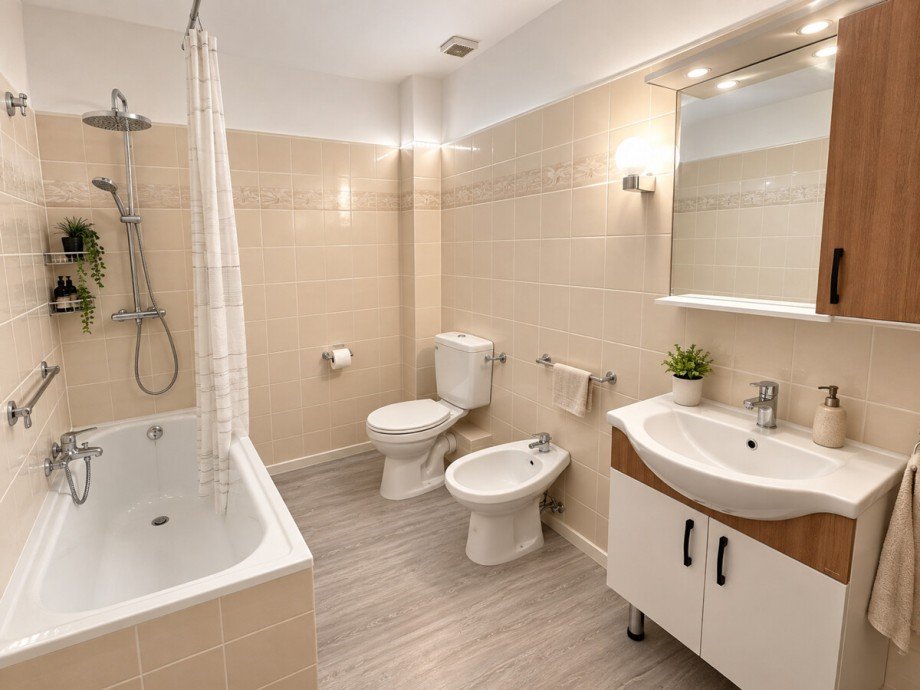 Badezimmer OG Etagenwohnung Bremen