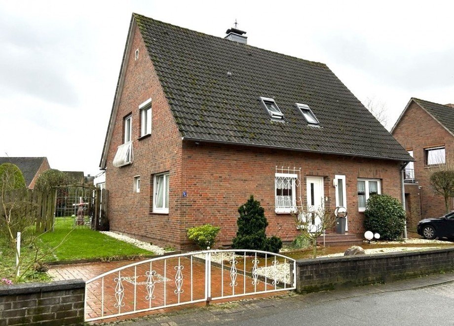 Stra�enansicht Einfamilienhaus Vechta