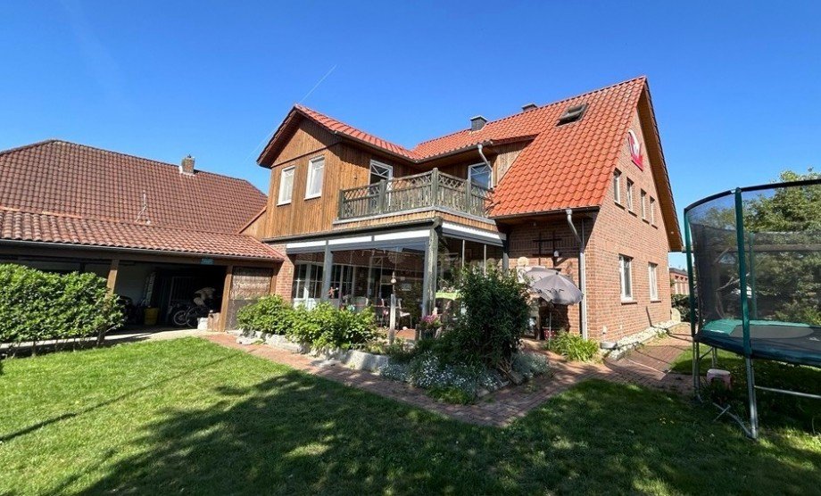 Gartenansicht Einfamilienhaus Damme