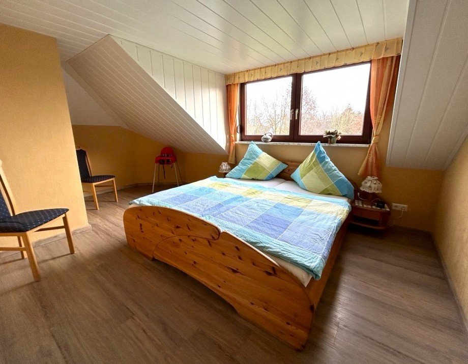 Schlafzimmer Ferienwohnung Zweifamilienhaus Fintel