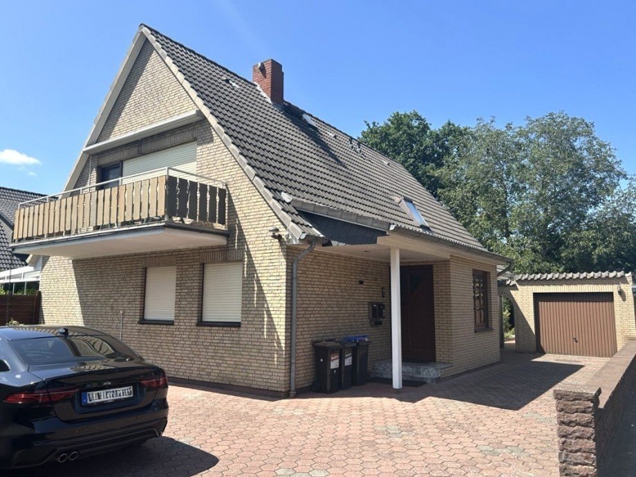 Stra�enansicht Einfamilienhaus Bremen / Mahndorf