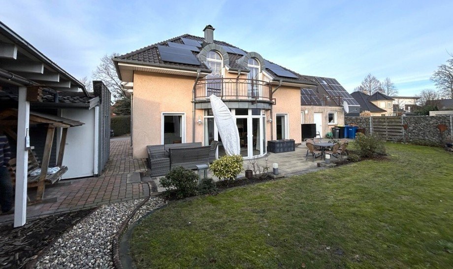 Gartenansicht Einfamilienhaus Lohne (Oldenburg)
