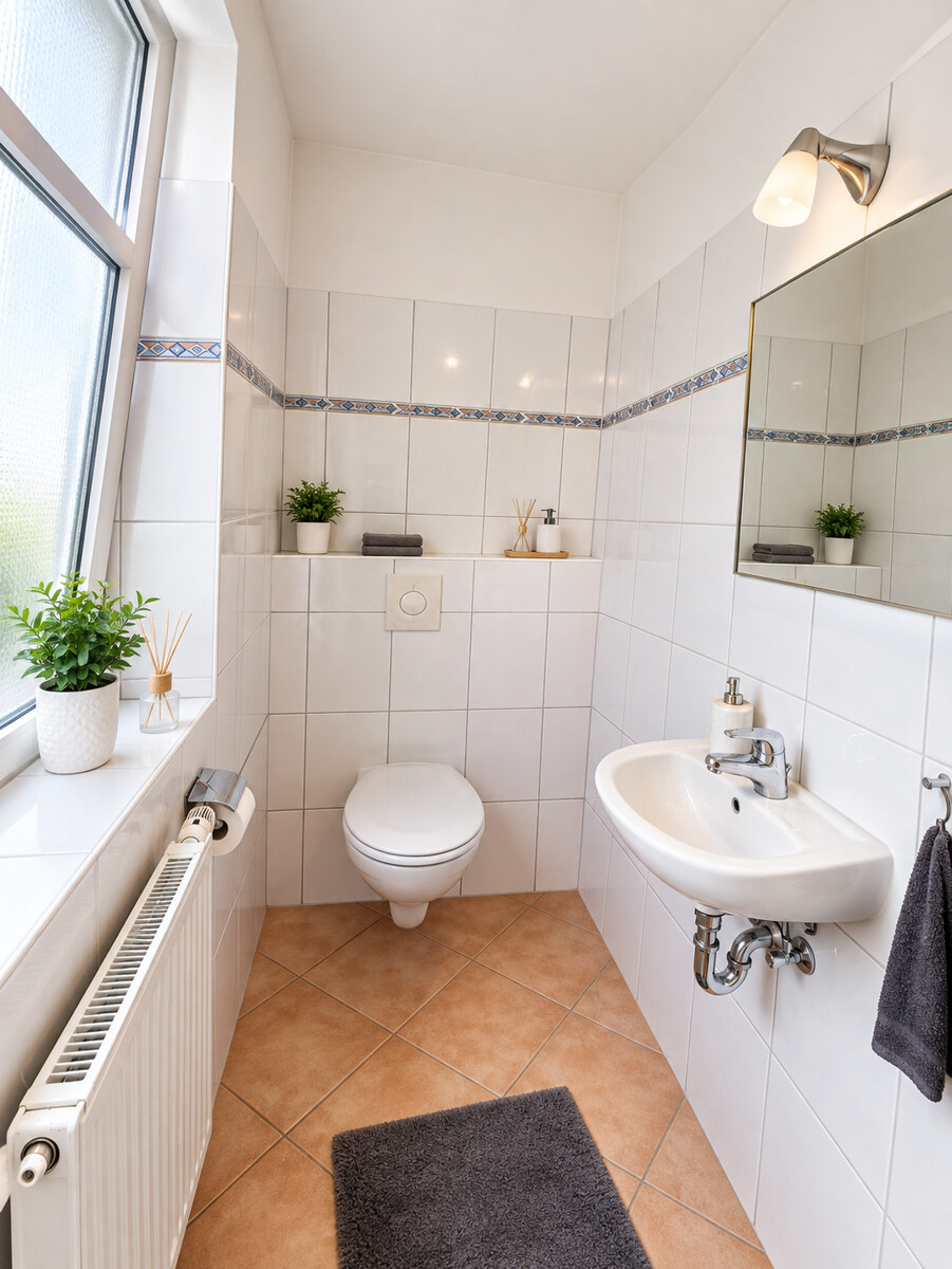 G�ste-WC Etagenwohnung Bakum