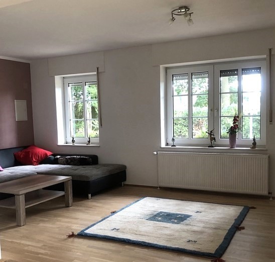 Wohnzimmer Zweifamilienhaus Hemsloh / Kellenberg