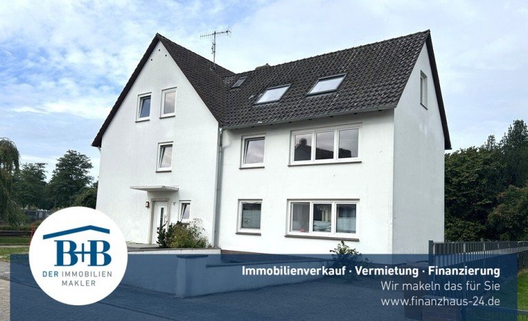 Stra�enansicht Barnstorf Mehrfamilienhaus Attraktive Kapitalanlage in Barnstorf. 3-Parteienhaus mit 28.800 EUR Soll-Kaltmiete p.a.