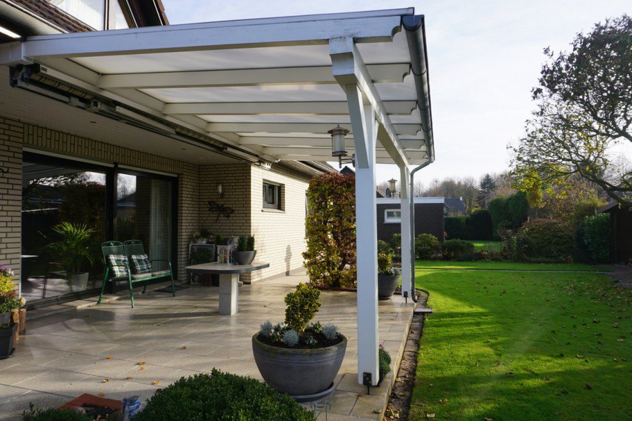 Garten und Terrasse Zweifamilienhaus Vechta