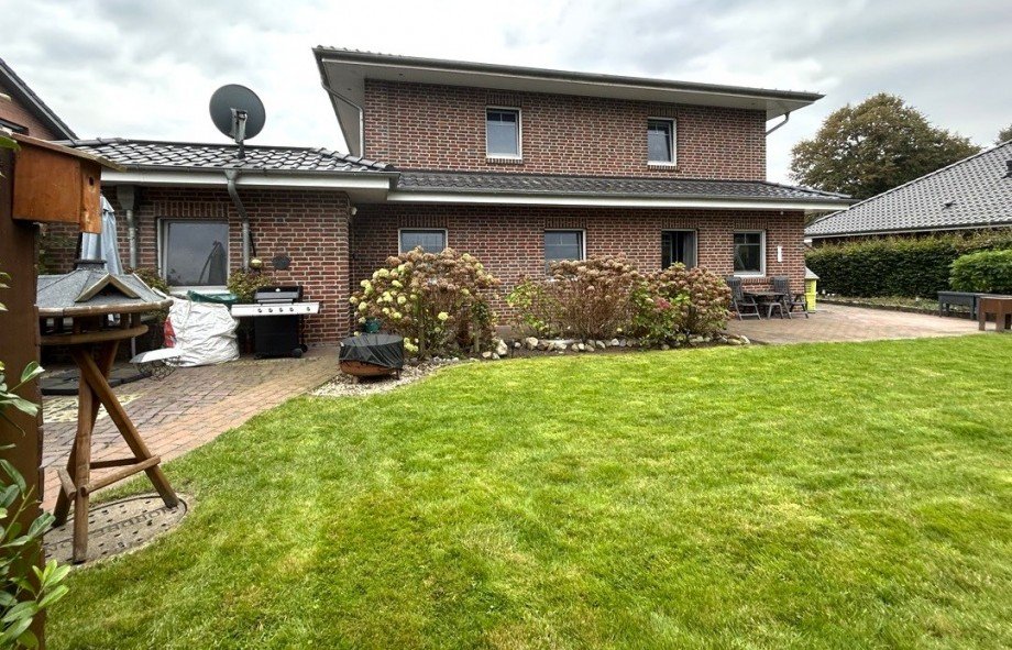 Gartenansicht Einfamilienhaus Friesoythe / Altenoythe