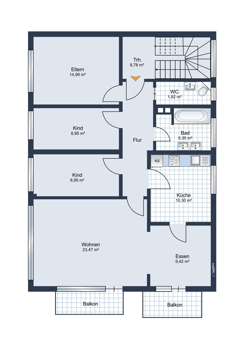  Etagenwohnung Vechta