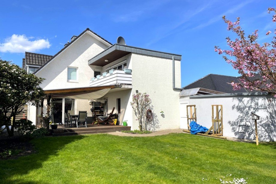 Gartenansicht Einfamilienhaus Vechta