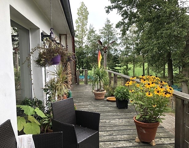 Balkon Zweifamilienhaus Hemsloh / Kellenberg