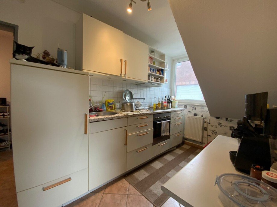 K�che Wohnung DG links Mehrfamilienhaus L�ningen
