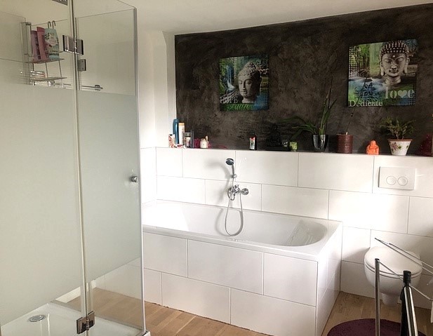 Badezimmer DG Zweifamilienhaus Hemsloh / Kellenberg