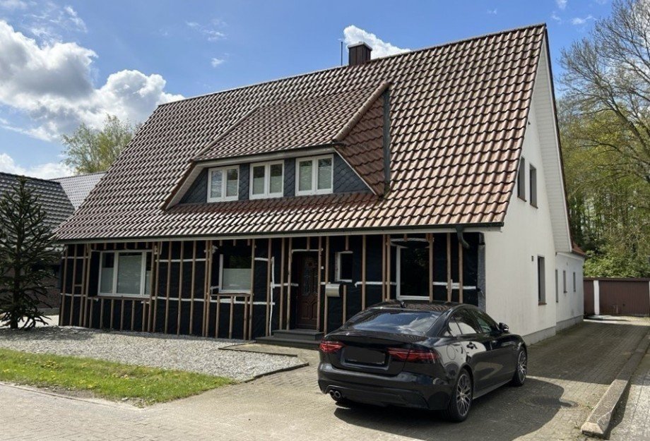 Stra�enansicht Einfamilienhaus Goldenstedt