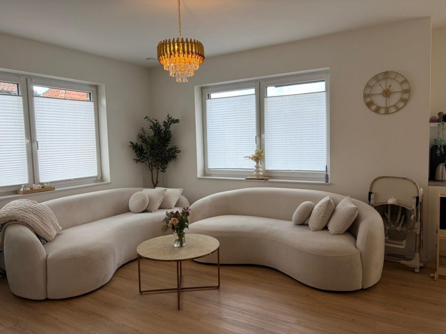 Wohnzimmer (3) Etagenwohnung Steinfeld (Oldenburg)