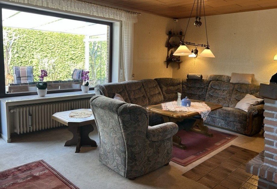Wohnzimmer EG Einfamilienhaus Bremen / Mahndorf