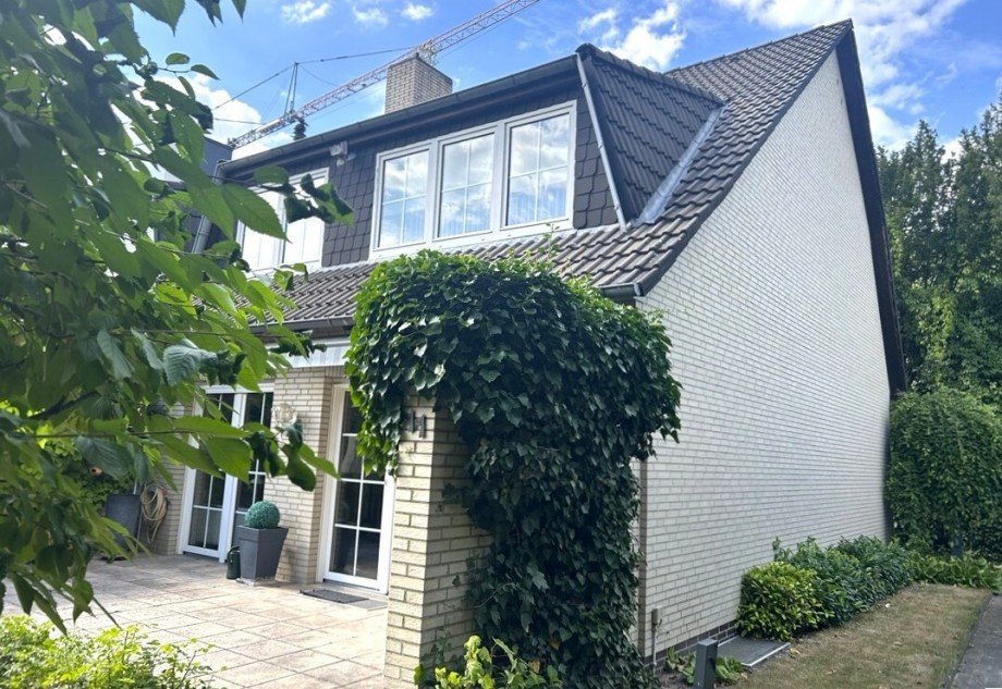 Blick vom Garten Reihenendhaus Diepholz