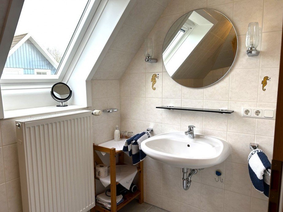 Badezimmer Ferienwohnung Zweifamilienhaus Fintel