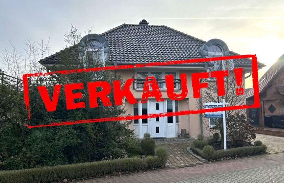 Stra�enansicht Einfamilienhaus Lohne (Oldenburg)