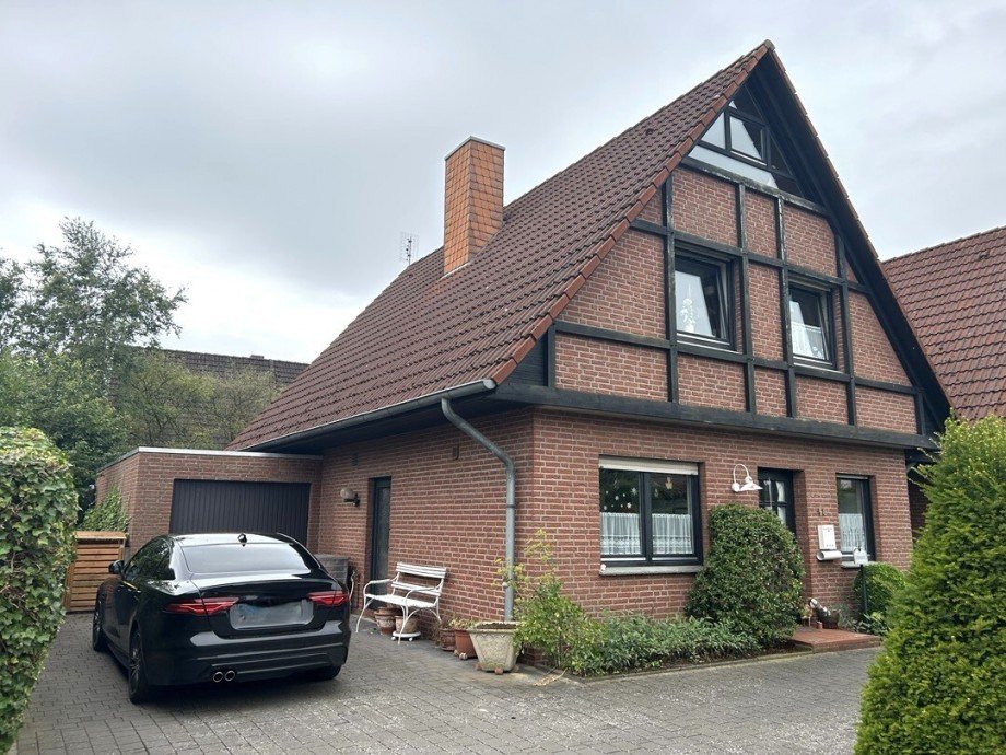 Stra�enansicht Einfamilienhaus Vechta