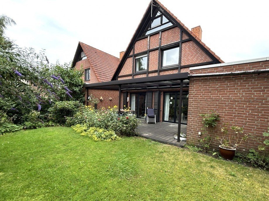 Gartenansicht Einfamilienhaus Vechta