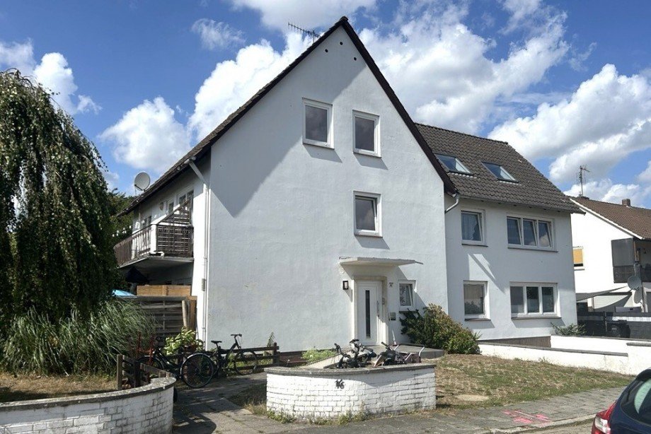 Stra�enansicht Mehrfamilienhaus Barnstorf