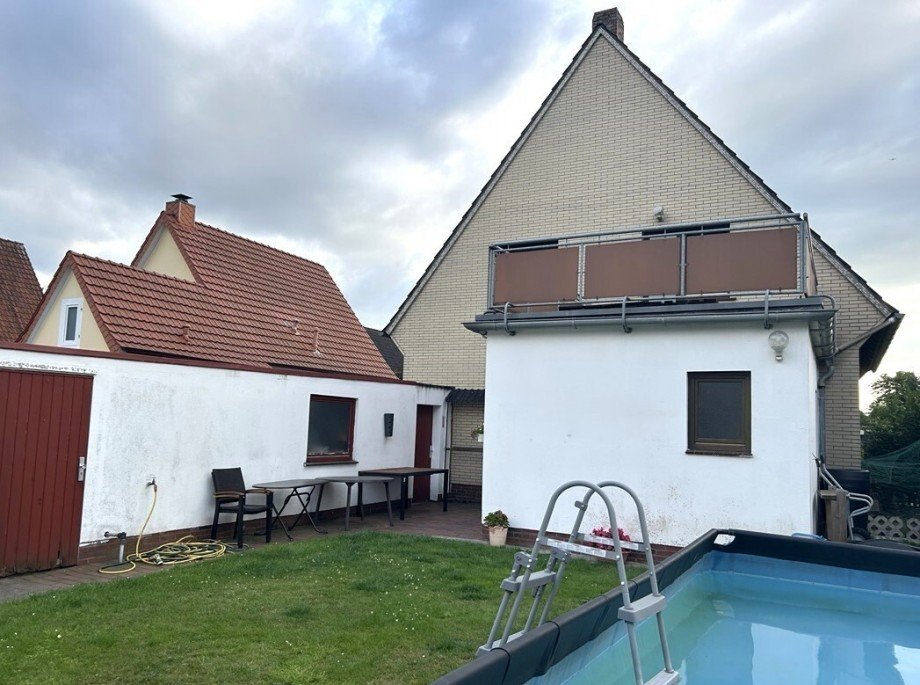 Gartenansicht Einfamilienhaus Delmenhorst / Str�hen