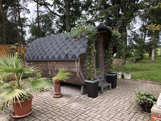 Fasssauna Zweifamilienhaus Hemsloh / Kellenberg