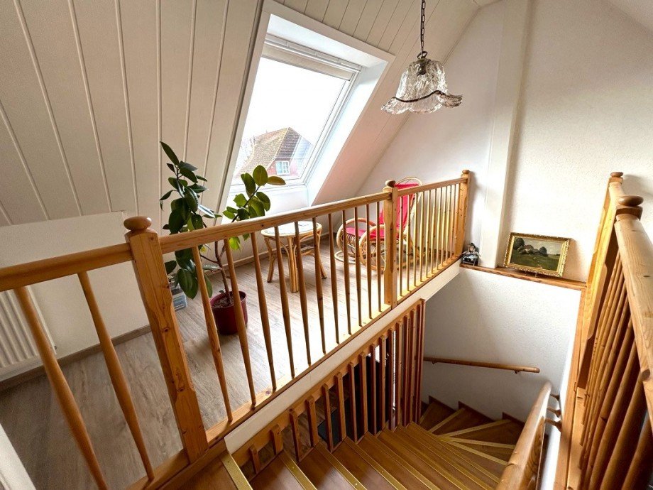 Treppenhaus Ferienwohnung Zweifamilienhaus Fintel