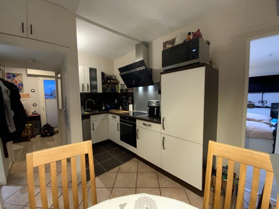 offener K�chenbereich Erdgeschosswohnung Gr�mitz