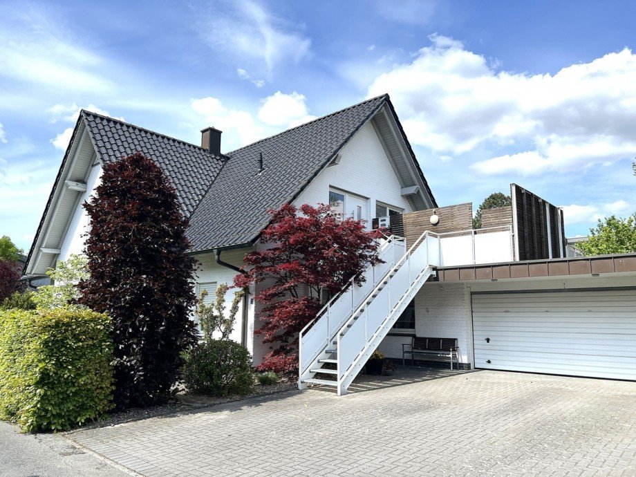 Forderansicht Zweifamilienhaus Vechta