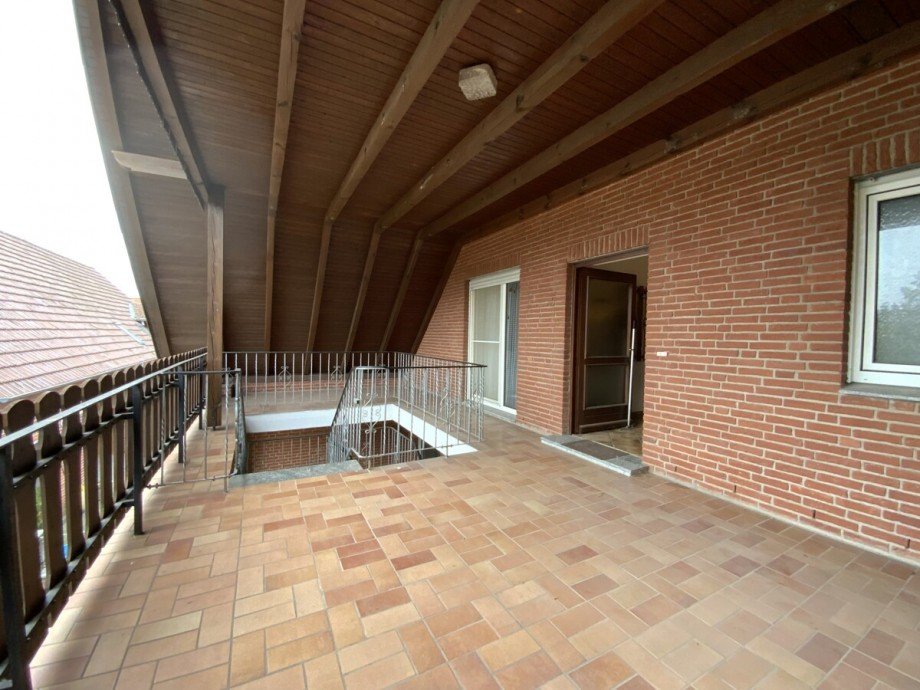 Balkonterrasse Zweifamilienhaus Diepenau