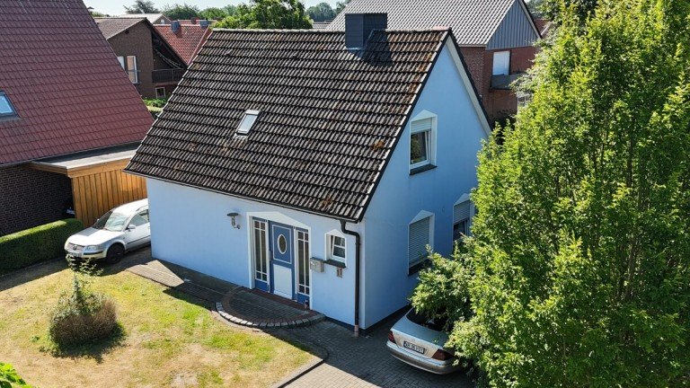 Ansicht Nordwestlich Visbek Einfamilienhaus Klein aber fein ! Einfamilienhaus mit Carport in 49429 Visbek