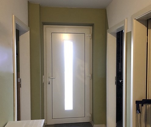 Eingangsbereich Doppelhaush�lfte Bakum