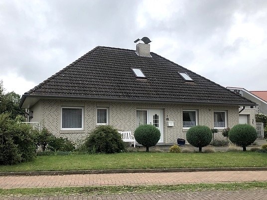 Stra�enansicht Einfamilienhaus Quakenbr�ck