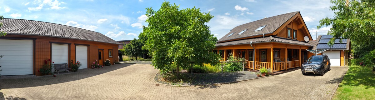 Blockhaus & Gewerbegeb�ude Einfamilienhaus Dinklage