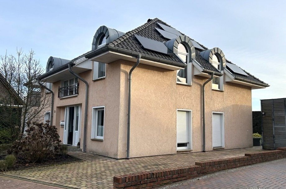 Stra�enansicht Einfamilienhaus Lohne (Oldenburg)