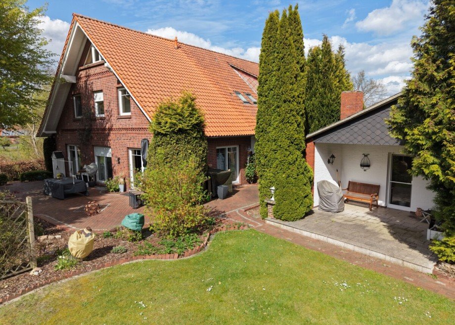 Ansicht Haus 2 und 3 Mehrfamilienhaus Brockum