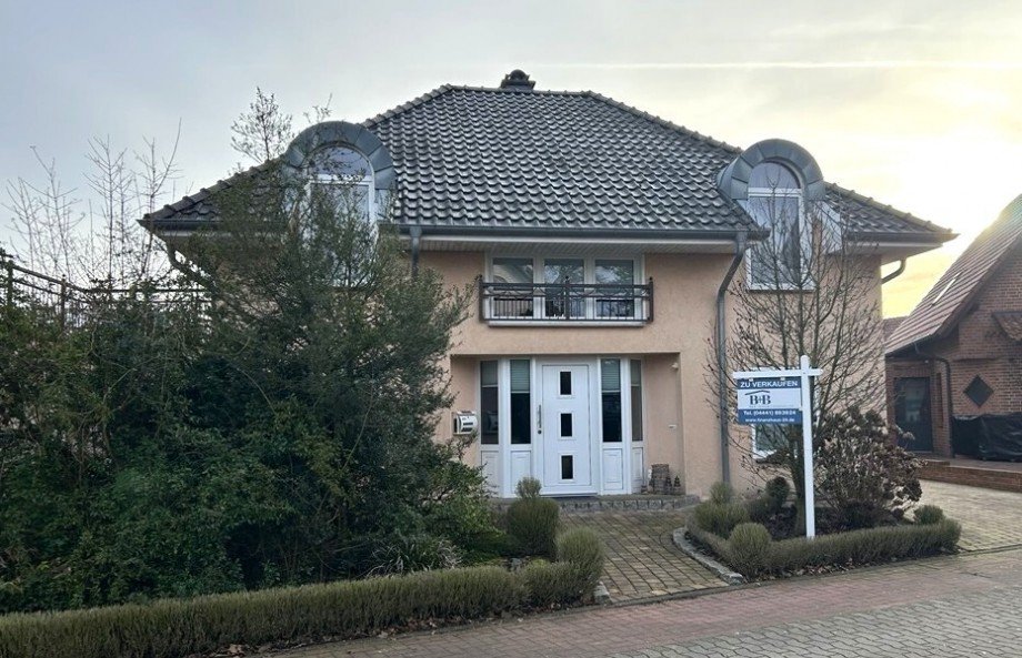 Stra�enansicht Einfamilienhaus Lohne (Oldenburg)